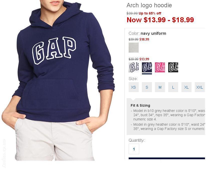 Gap the Original.